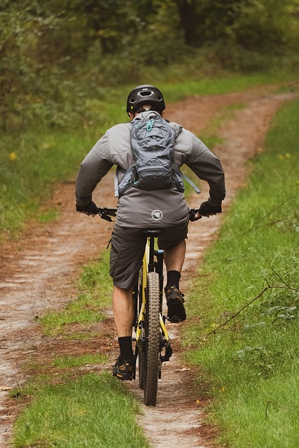 cyclists practicing safe group riding etiquette on Irish greenway